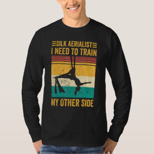 T-shirt Aerial Silk Aérobiste en Soie Aérobiste Entraîne M