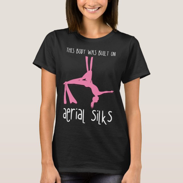 T-shirt Aerial Silk Body Circus Lyra Hanging Aerialist Air (Devant)