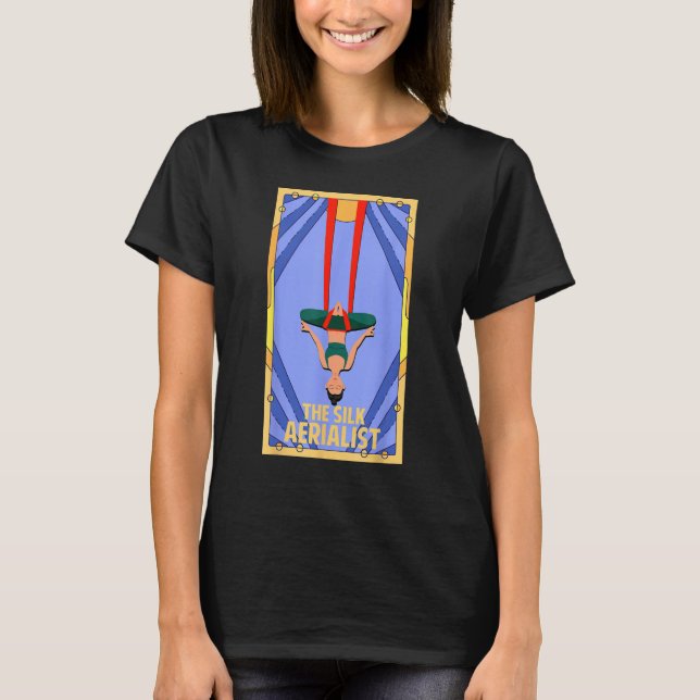 T-shirt Aerial Silk The Silk Aerialist (Devant)