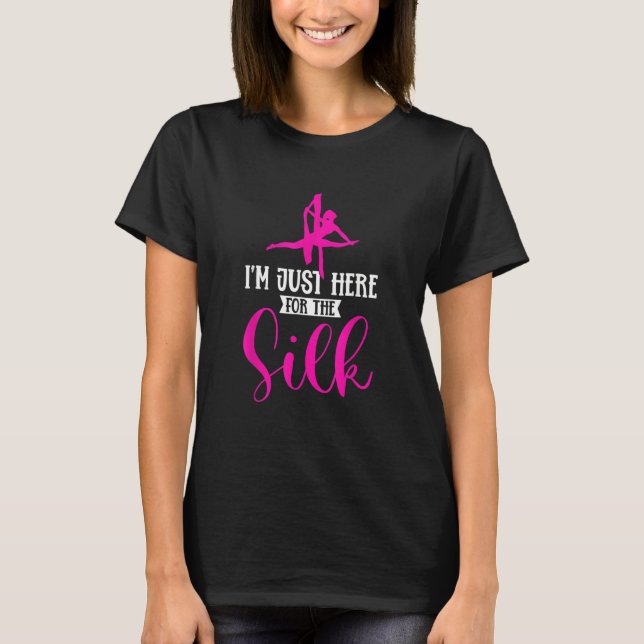 T-shirt Aerial Yoga Aerial Silk Aerialist (Devant)