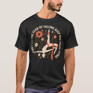 T-shirt Aerialiste Citation de yoga aérien Artiste de cirq