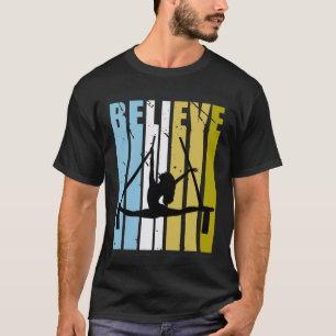 T-shirt Aerialiste Croit Silhouette Aime Pratiquer Air Yo