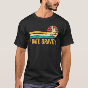 T-shirt Aérien en soie Je déteste Gravité 1