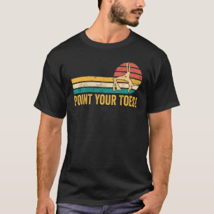 T-shirt Aérien soie Aérienne Pointez vos orteils 1