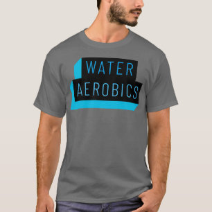 T-shirt Aérobic de l'eau Clean Text 1