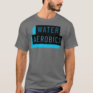 T-shirt Aérobic de l'eau Clean Text 1