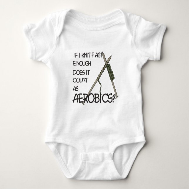 T-shirt Aérobic de tricot (Devant)