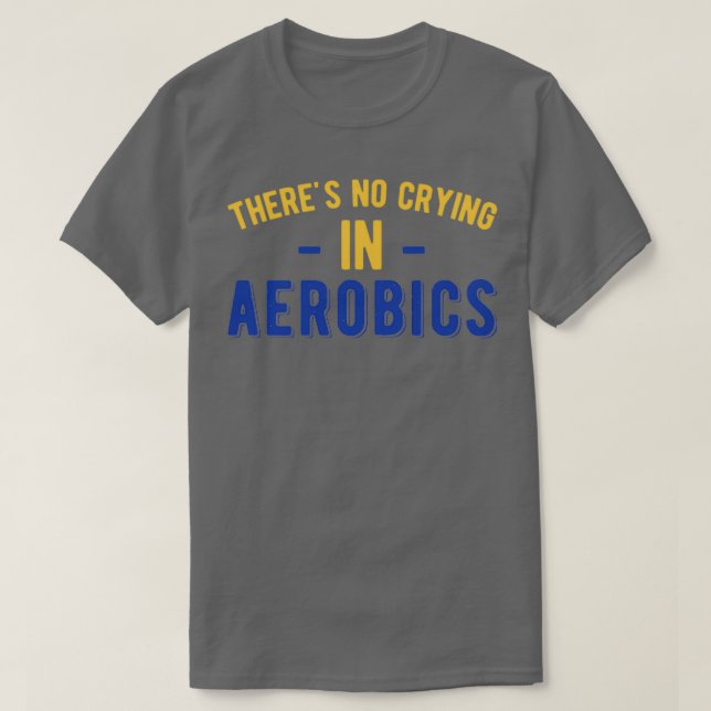 T-shirt Aérobic drôle (Design devant)