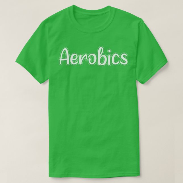 T-shirt Aérobic drôle 2 (Design devant)
