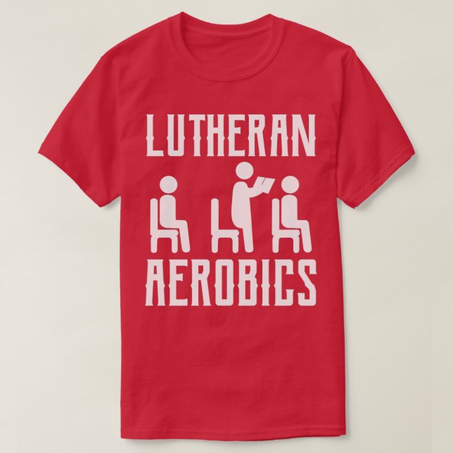 T-shirt Aérobic luthérien (Design devant)