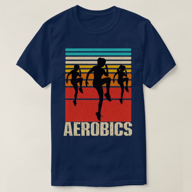 T-shirt Aérobic vintage (Design devant)