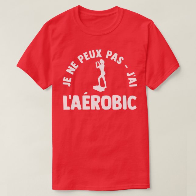 T-shirt Aerobic Workout Gift (Design devant)