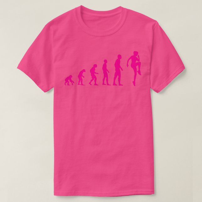 T-shirt Aerobics Evolution Funny Gymnastics Gift 1 (Design devant)