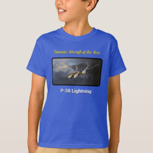 T-shirt Aéronef favori de l'Aces P-38 Lightning