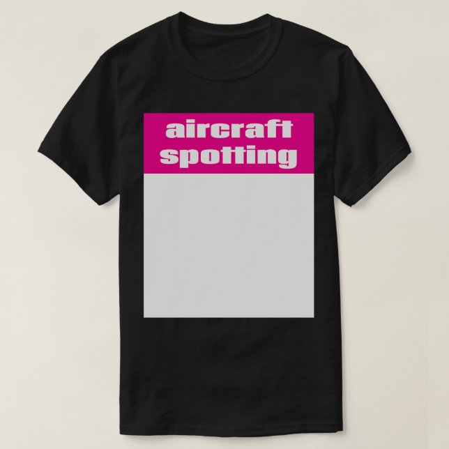 T-shirt Aéronefs (Design devant)