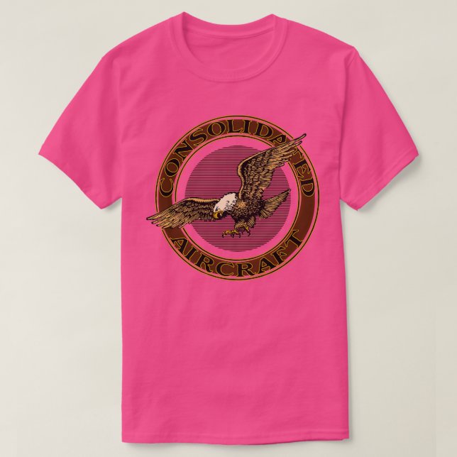 T-shirt Aéronefs consolidés USA (Design devant)