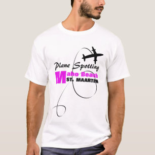 T-shirt Aéronefs de repérage d'avions Maho Beach