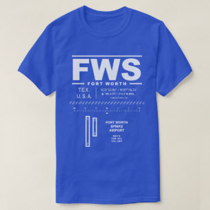 T-shirt Aéroport de Fort Worth Spinks FWS