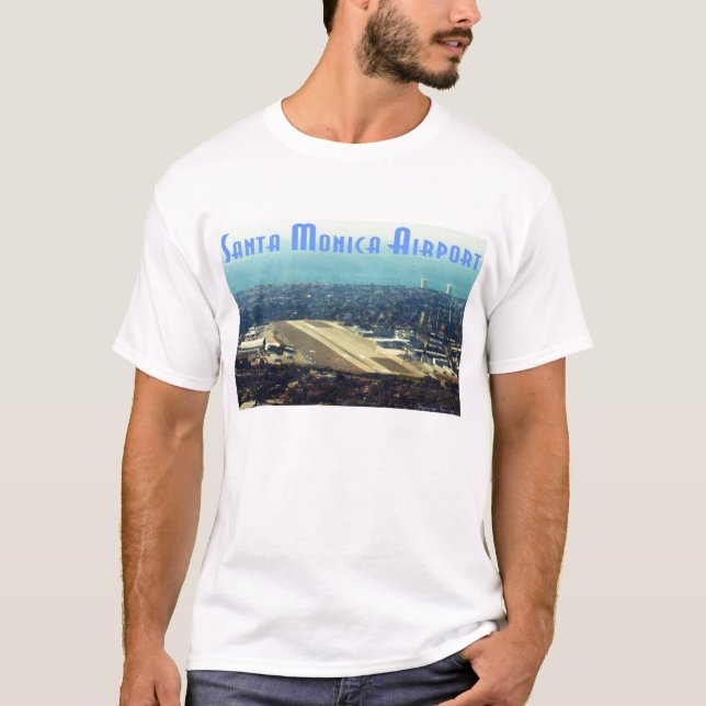 T-shirt Aéroport de Santa Monica (Devant)