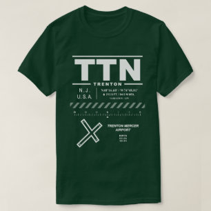 T-shirt Aéroport de Trenton-Mercer TTN