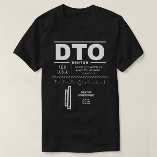 T-shirt Aéroport Denton Enterprise DTO USAA