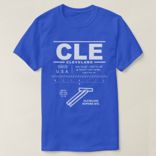T-shirt Aéroport international Cleveland Hopkins CLE
