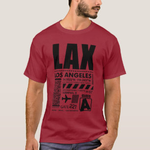 T-shirt Aéroport international de Los Angeles