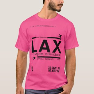 T-shirt Aéroport international de Los Angeles