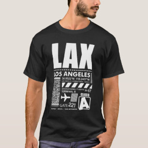 T-shirt Aéroport international de Los Angeles