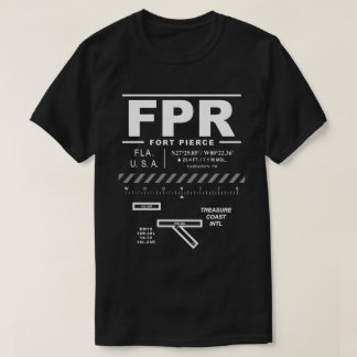T-shirt Aéroport international Treasure Coast FPR USAA