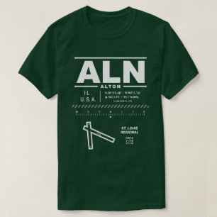 T-Shirt Aéroport régional de St. Louis ALN