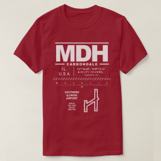 T-shirt Aéroport Southern Illinois MDH