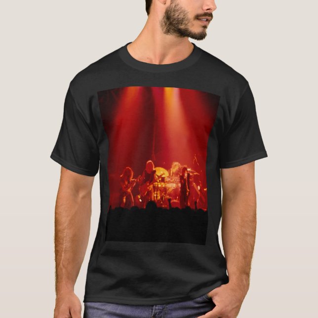 T-shirt Aerosmith en live 1970's (Devant)