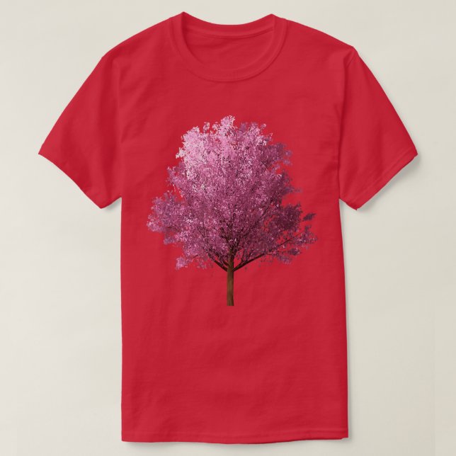 T-shirt Aesthetic Japanese Sakura Cherry Blossom Tree Grap (Design devant)