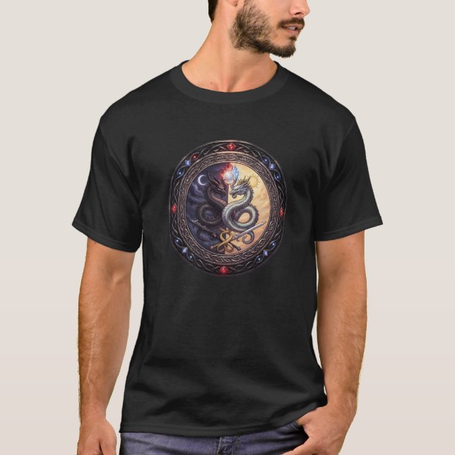 T-shirt Aethel brisé (Devant)