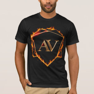 T-shirt AETHER VANGUARD - Logo Pierre Forme AV Streetwear
