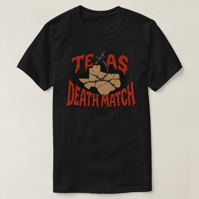 T-shirt AEW All In Texas Death Match Rules (Design devant)