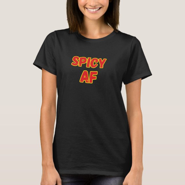 T-shirt AF épicée (Devant)