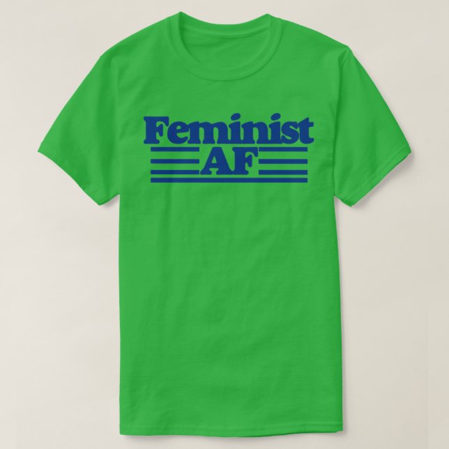 T-shirt AF féministe (Design devant)