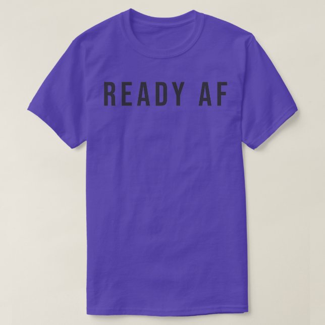 T-shirt AF prêtes (Design devant)