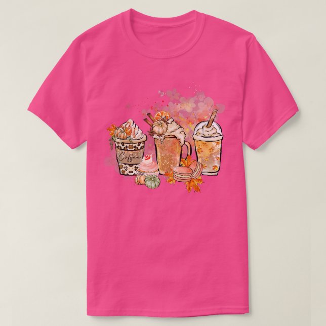 T-shirt Affaire Autumn Season Coff (Design devant)