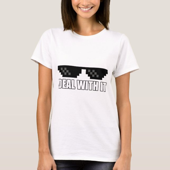 T-shirt Affaire avec elle (Devant)