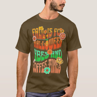 T-shirt Affaire Is for Halloween Vibes and Coffee Times
