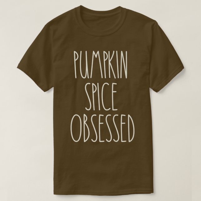 T-shirt Affaire Q de Pomkin Spice Lovers (Design devant)