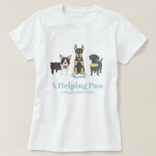 T-shirt Affaires de garde d'enfants d'animal familier