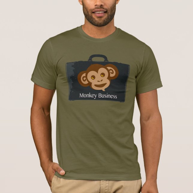 T-shirt Affaires de singe (Devant)