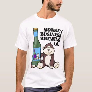 T-shirt Affaires de singe brassant la Cie.