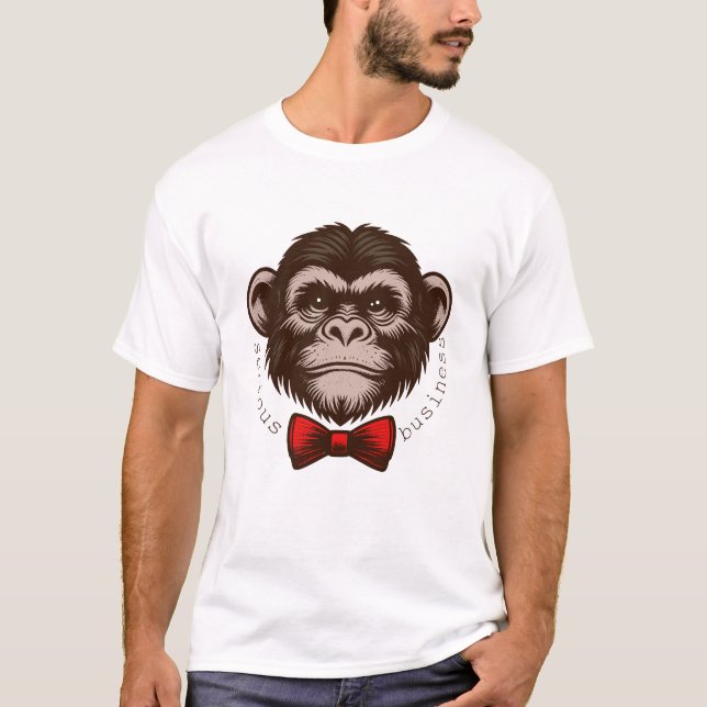 T-shirt Affaires sérieuses II (Devant)