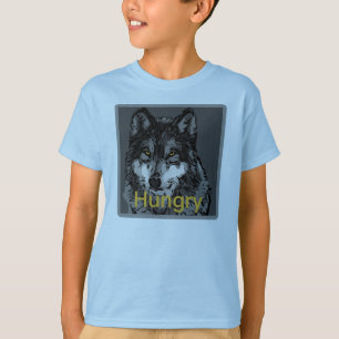 T-shirt Affamé - Les manches de base pour enfants Confort 