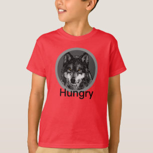 T-shirt Affamé - Les manches de base pour enfants Confort